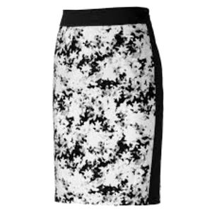 Apt. 9 Floral Abstract Pencil Skirt